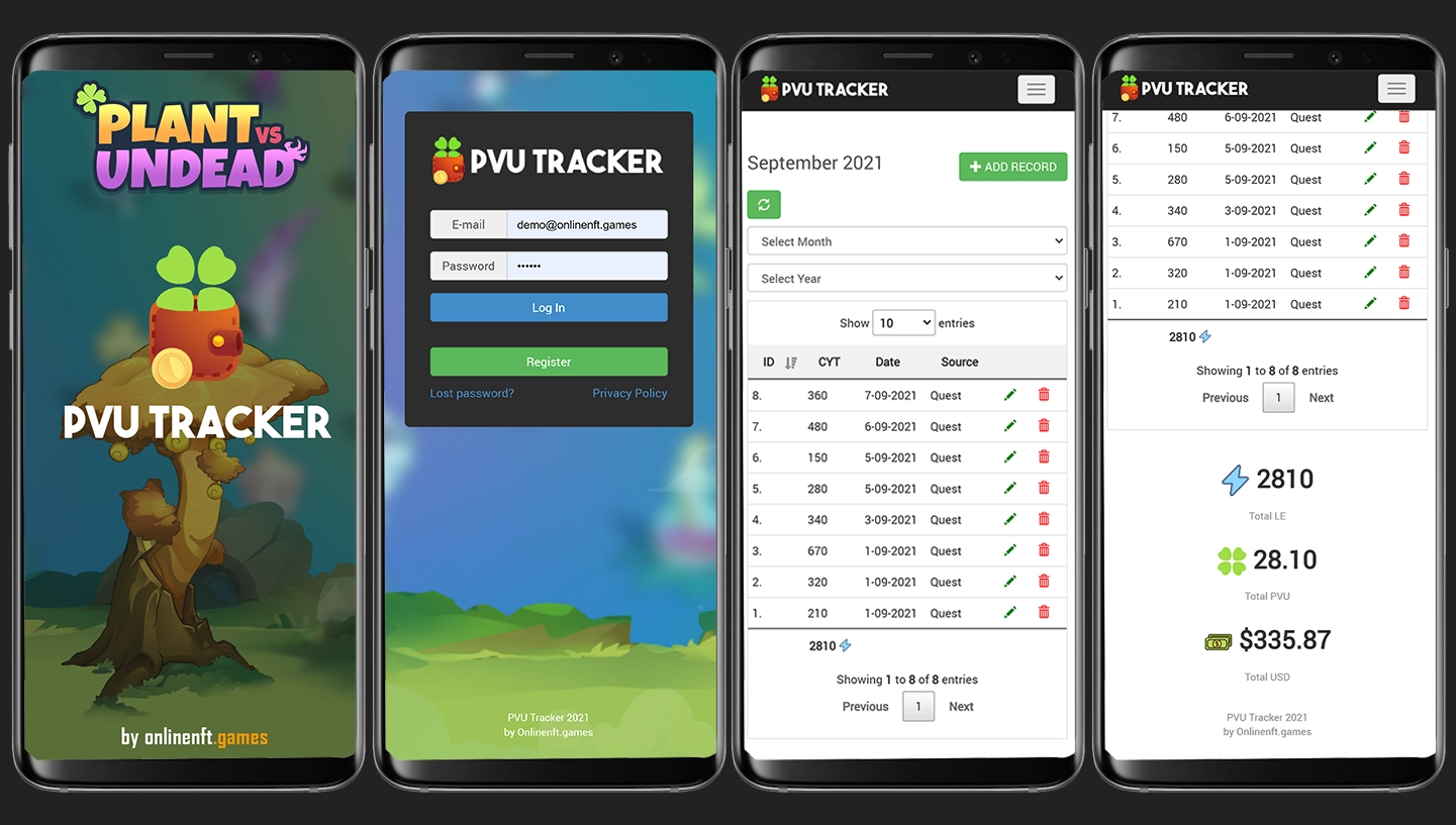 PVU Tracker (Android)